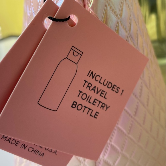 Juicy Couture Pink Iridescent Cosmetics Bag - Picture 7 of 8